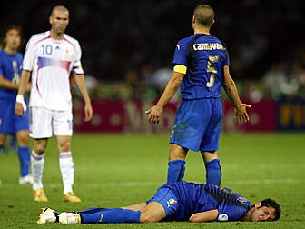 A decade later Marco Materazzi...